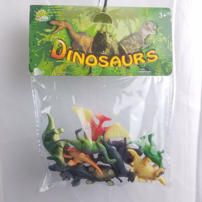 12 pcs Set Small Size Dinosaurs ($0.75/unit) (24units/order)