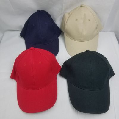 Baseball Cap 4 Colors(black,red,navy,tan)  ($0.79/unit) (48unit/order)