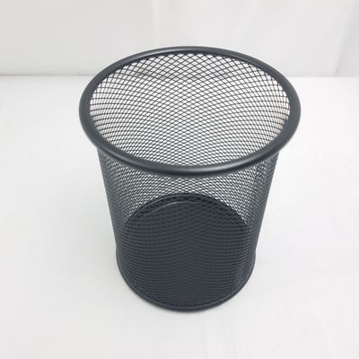 Pencil Holder Cup Black Wire Mesh ($0.95/unit) (48units/order)