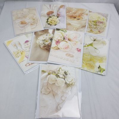 10 pc Wedding Card  ($3.50/unit) (30units/order)