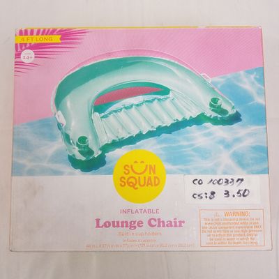4Ft Long Inflatable Lounge Chair ($3.50/unit( (8units/order)