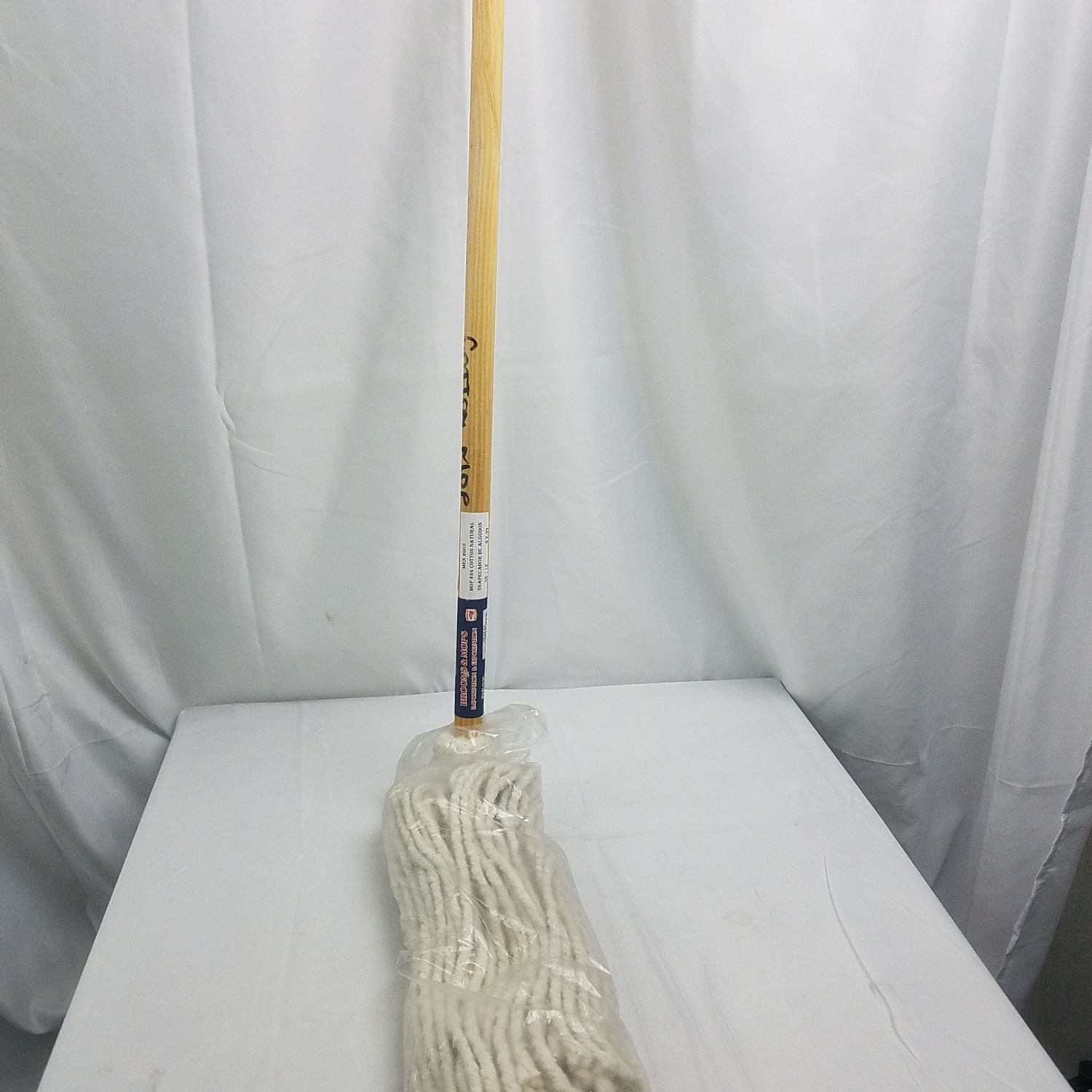 Natural Cotton Mop ($2.99/unit) (12units/order)