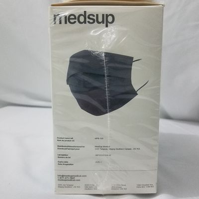 100 pc General Black Mask / Blk &amp; Wht ($2.00/unit) (20units/order)