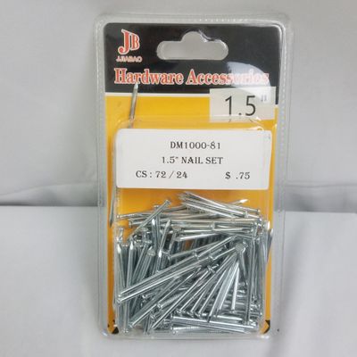 72 pc Metal Nail Set (1.5”) ($0.75/unit) (24units/order)