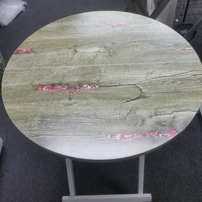 Wood Folding Round Table ($12.00/unit) (2units/order)