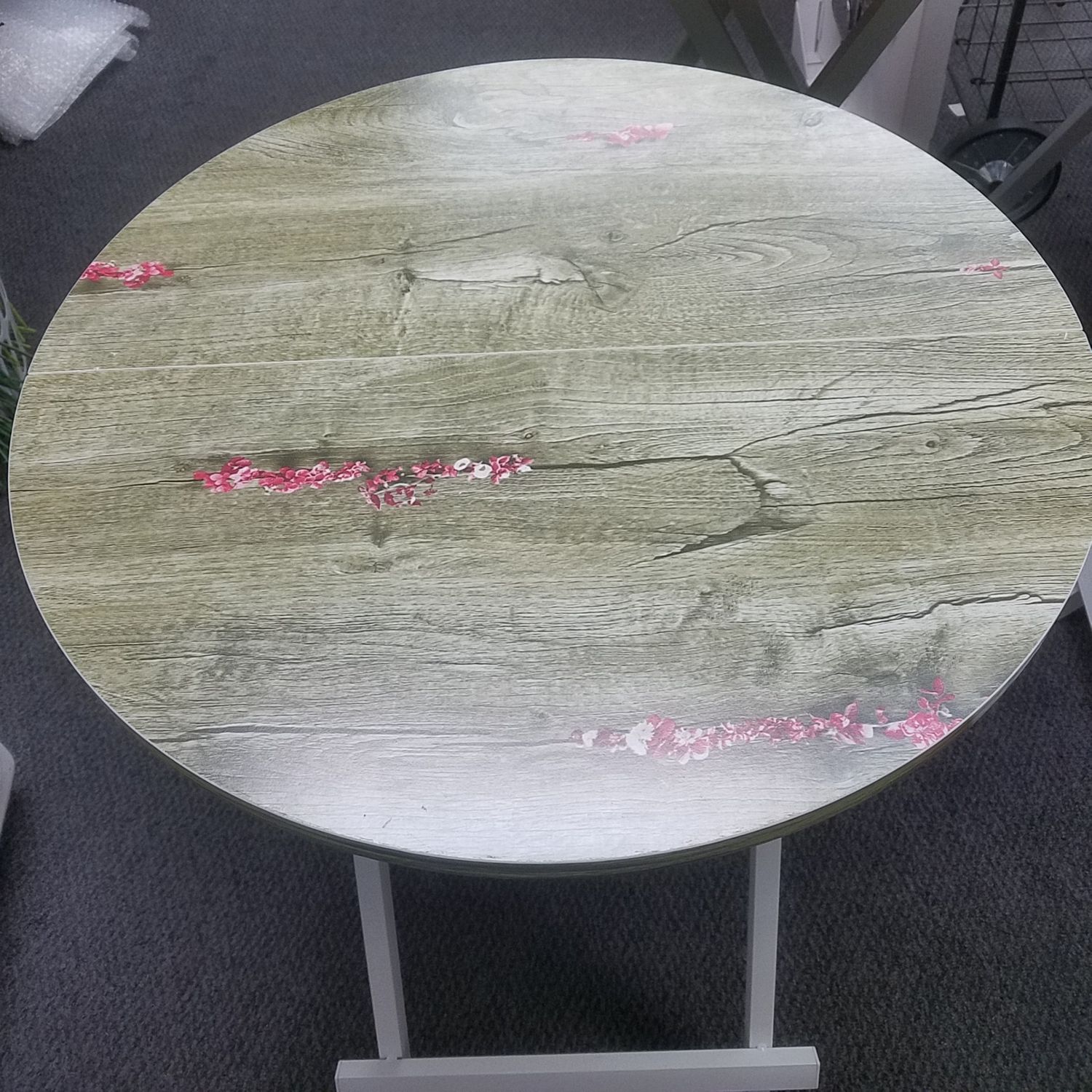 Wood Folding Round Table ($12.00/unit) (2units/order)