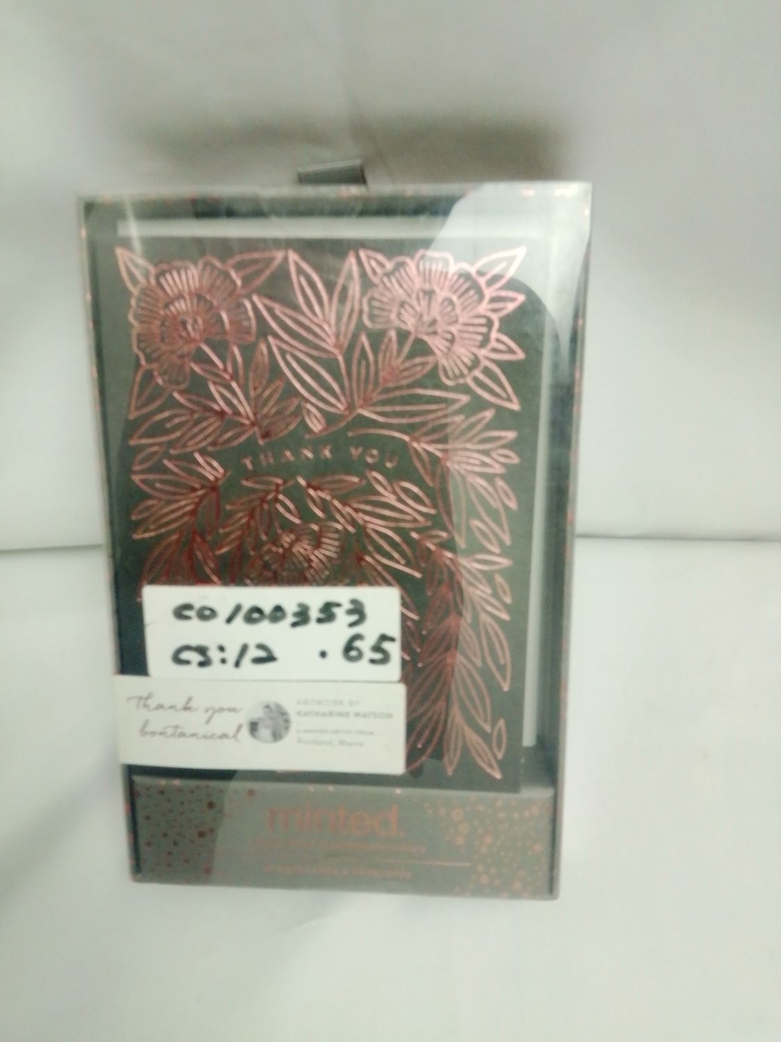 10 pc Notecard &amp; Envelope ($0.65/unit) (12units/order)