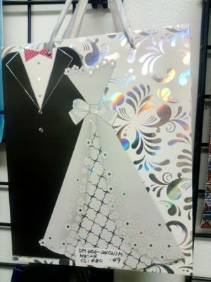 Wedding Gift Bag  (S) ($0.49/unit) (24units/order)