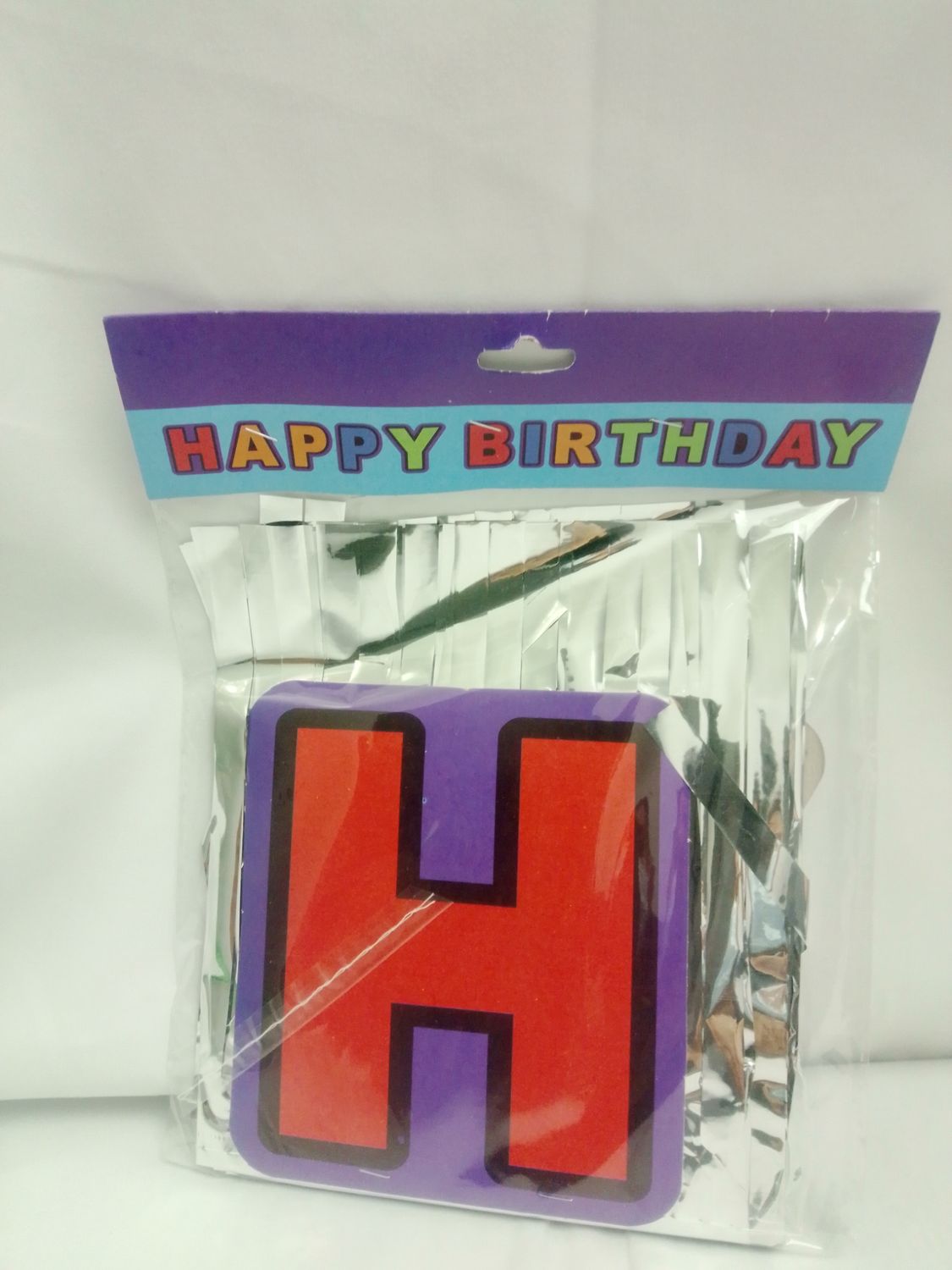 LETTER BANNER(H.B)-SQUARE. (36 minutes orden)