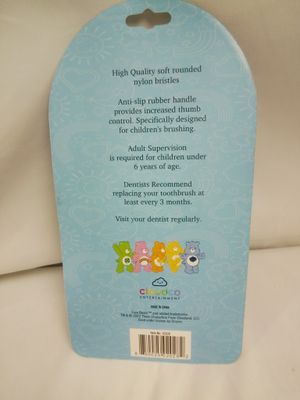 3 pc Care Bear Toothbrush w-Cup (Blue) ($1.20/unit) (24units/order)