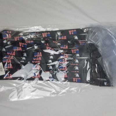 ID Holder USA Design (Black) ($0.59/unit) (24units/order)