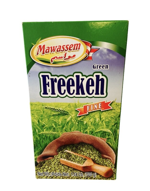 Mawassem Green Freekeh Fine 12 x 800g