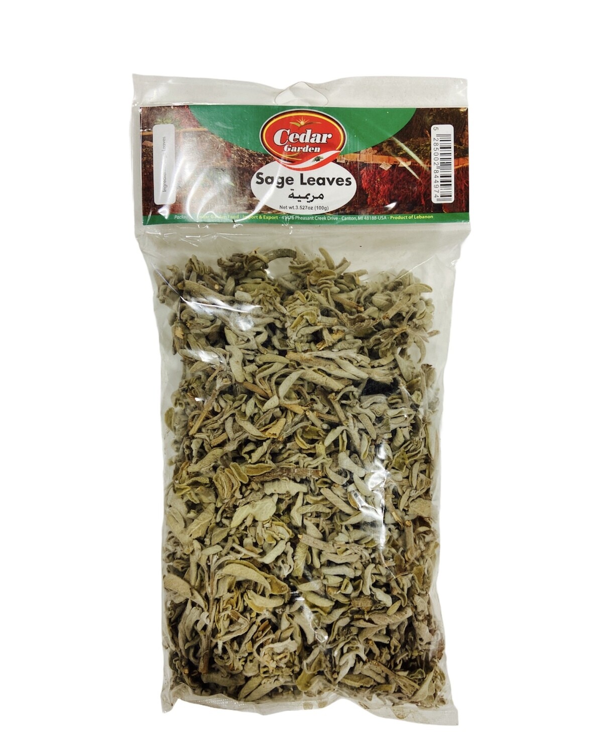 Cedar Garden Sage Leaves 30 x 100g