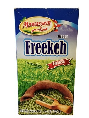 Mawassem Green Freekeh Course 12 x 800g