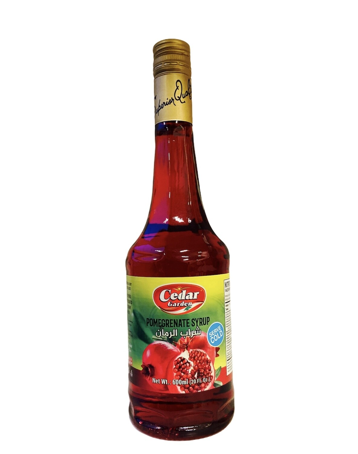 Cedar Garden Pomegranate Syrup 12x600ml