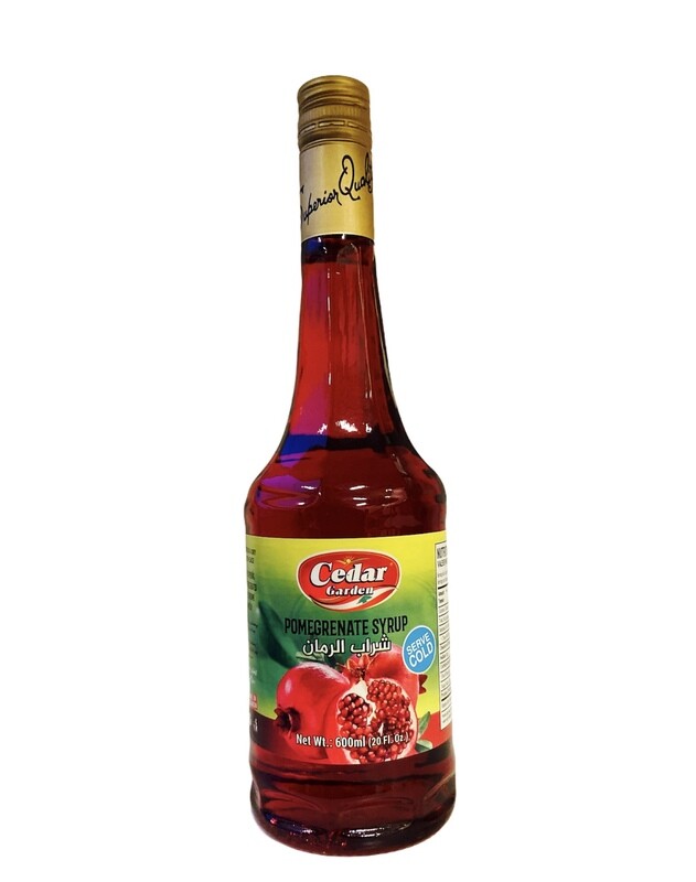 Cedar Garden Pomegranate Syrup 12x600ml