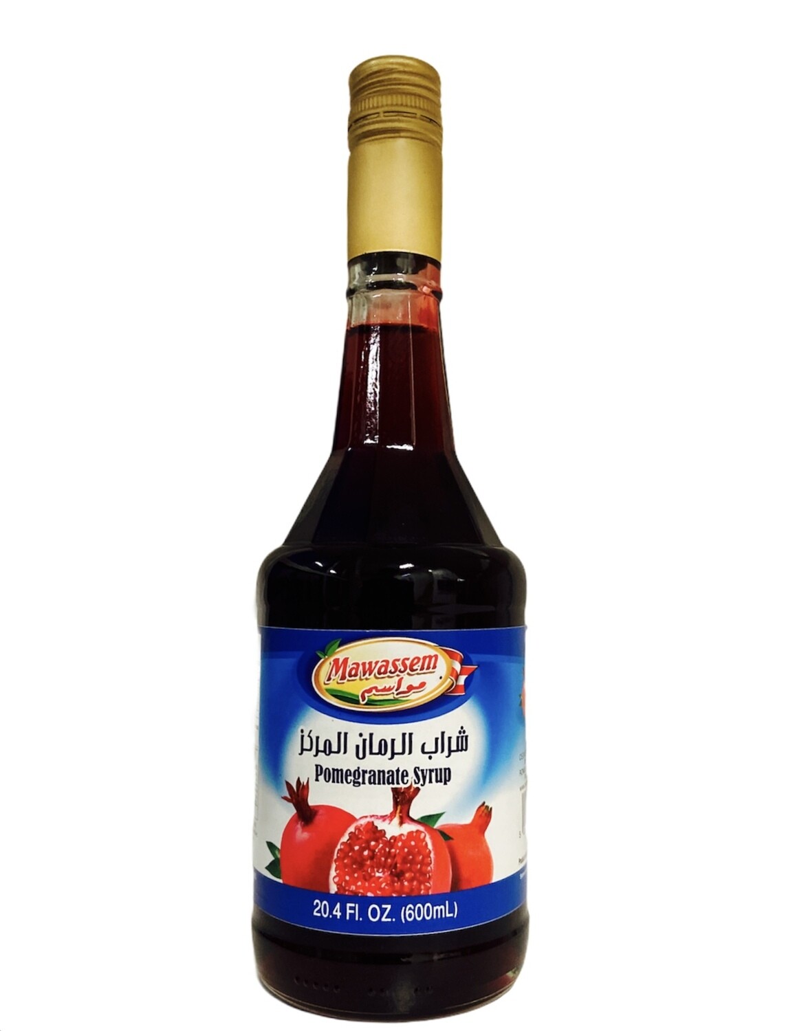 Mawassem Pomegranate Syrup 12x600ml