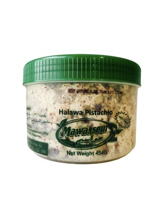 Mawassem Pistachio Halawa 12x1lb