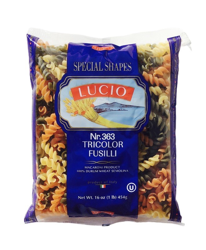 Lucio Tricolor Pasta