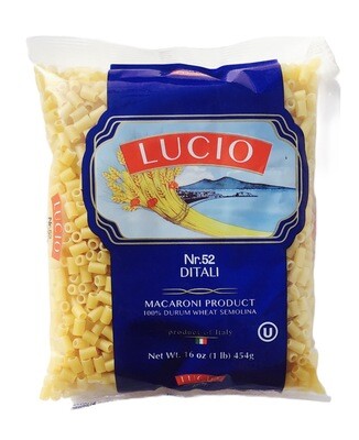 Lucio Ditali Pasta 20x454g