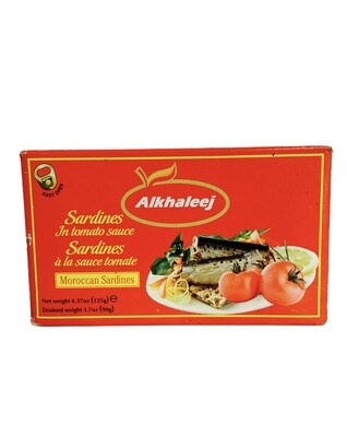 Alkhaleej Sardines In Tomato Sauce 50x125 g