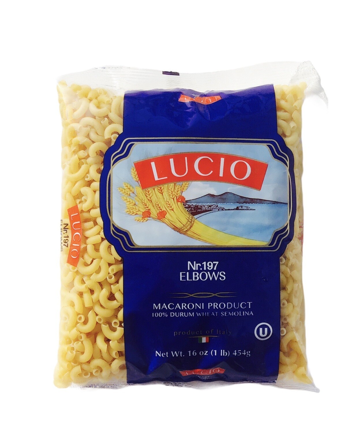 Lucio Elbows Pasta 20x454g