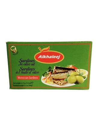 Alkhaleej Sardines In Olive Oil 50x125g