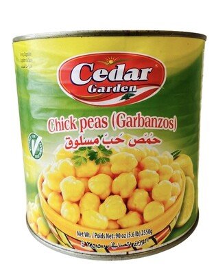 Cedar Garden Chickpeas 6x2550g