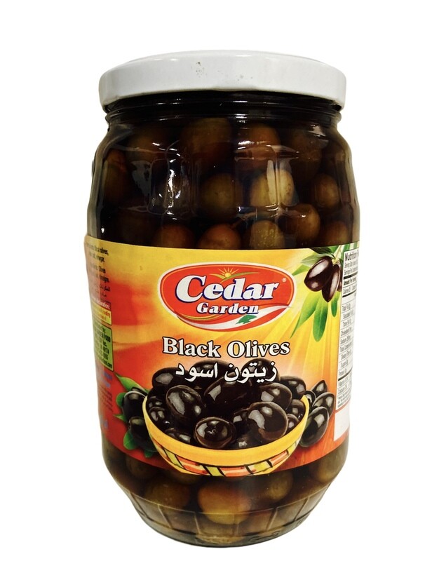 Cedar Garden Black Olives 6x1700g