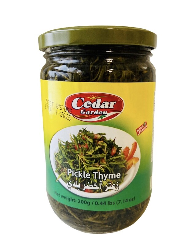 Cedar Garden Pickled Thyme 12x200g