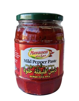Mawassem Mild Pepper Paste 12x670g