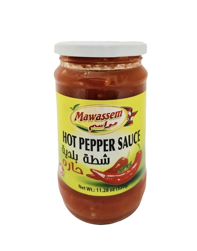 Mawassem Hot Pepper Sauce 12x320g