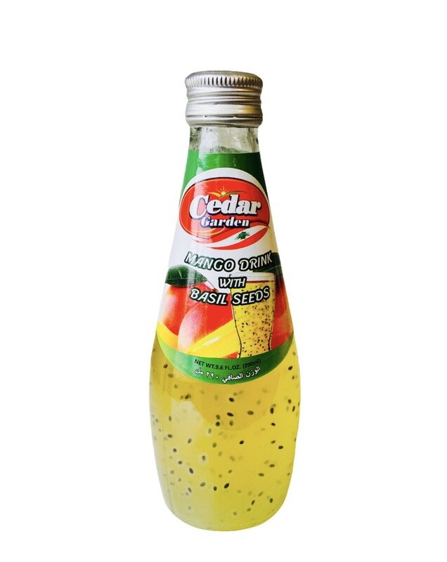 Cedar Garden Mango Drink With Basil Seeds 24X290ml