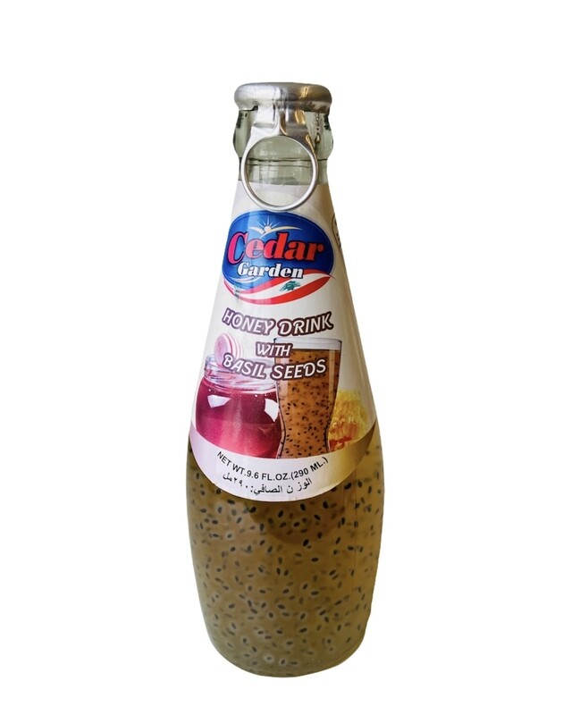 Cedar Garden Honey Drink With Basil Seeds 24x290ml