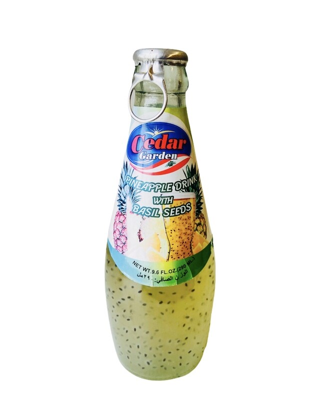 Cedar Garden Pineapple Drink With Basil Seeds 24x290ml