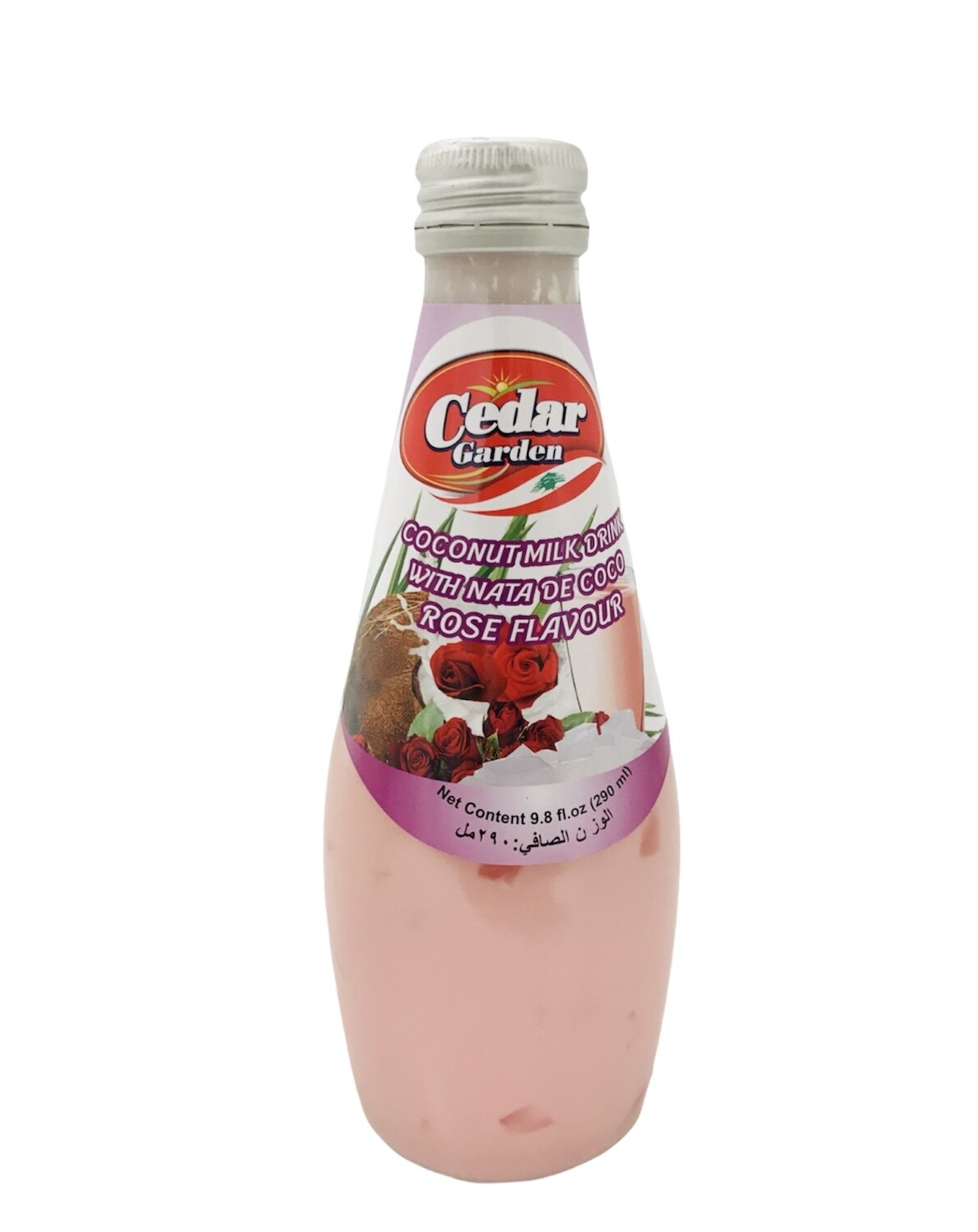 Cedar Garden Rose Milk With Basil Seeds 24x290ml