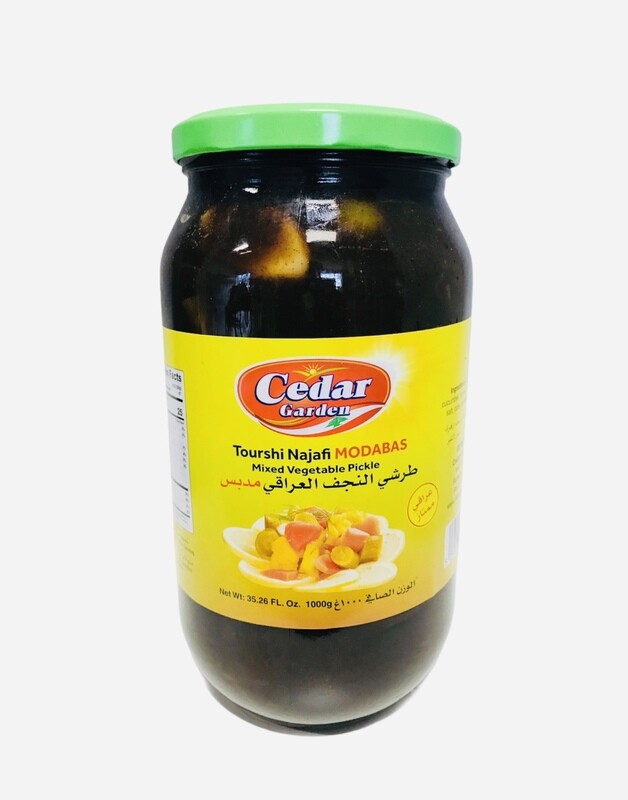 Cedar Garden Tourshi Najafi Modabas Pickled Mix Vegetables 12x1k