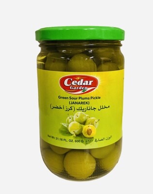 Cedar Garden Pickled Green Sour Plums 12x600g