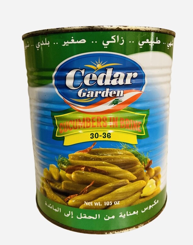 Cedar Garden Pickled Cucumbers Count 30/36 6x6lb