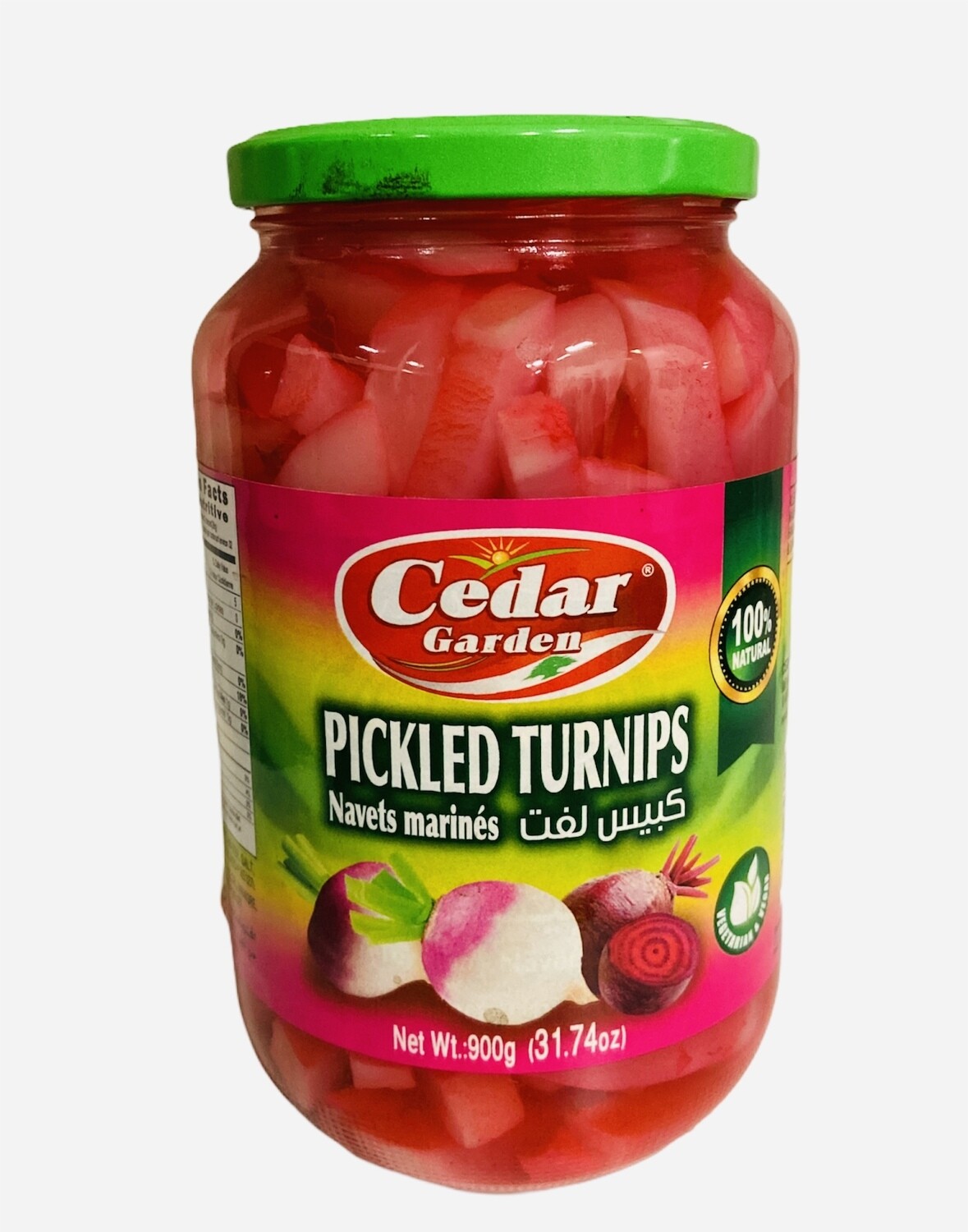 Cedar Garden Pickled Turnips 12x1k