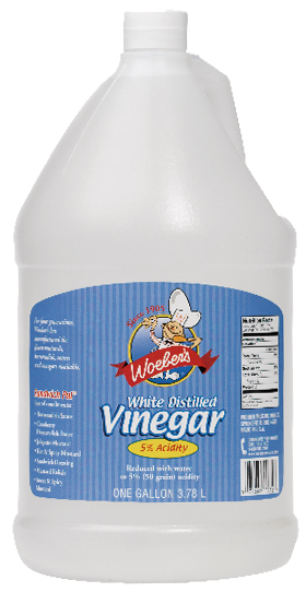 Woebers White Distilled Vinegar 4x1g