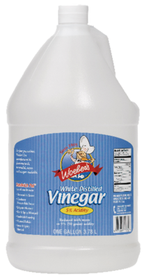 Woebers White Distilled Vinegar 4x1g