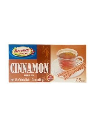 Mawassem Cinnamon Herbal Tea 24x50gx25b