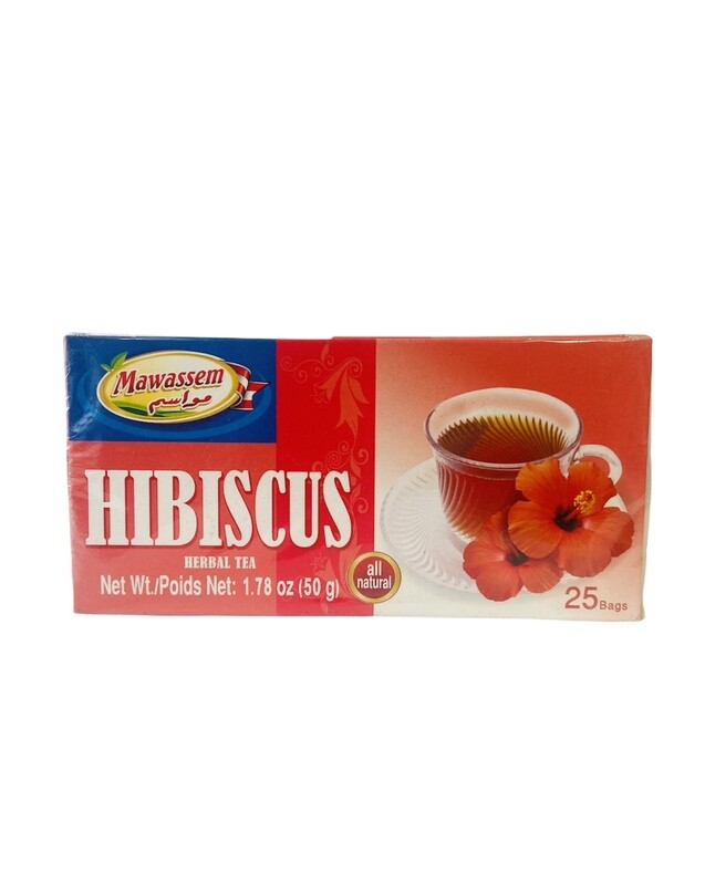 Mawassem Hibiscus Herbal Tea 24x50gx25b