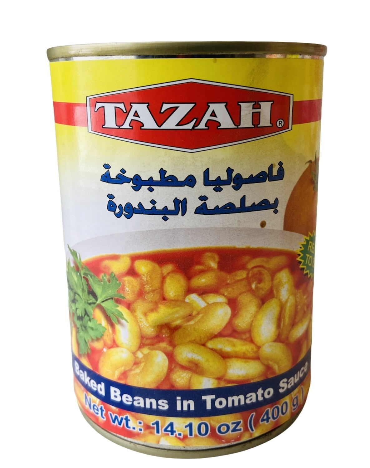Tazah White Beans With Tomato Sauce 24x16oz