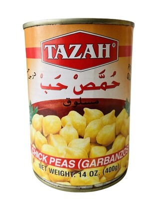 Tazah Chick Peas 24x16oz