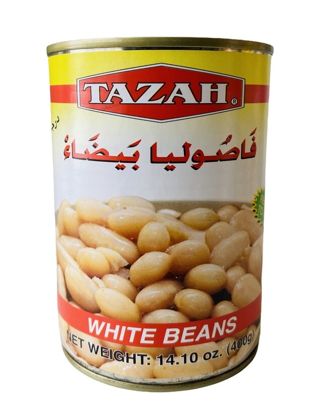 Tazah White Beans 24x16oz