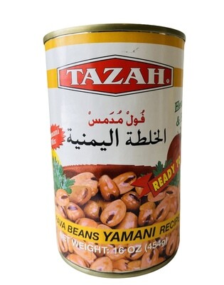 Tazah Fava Beans Yamani Recipe 24x16oz