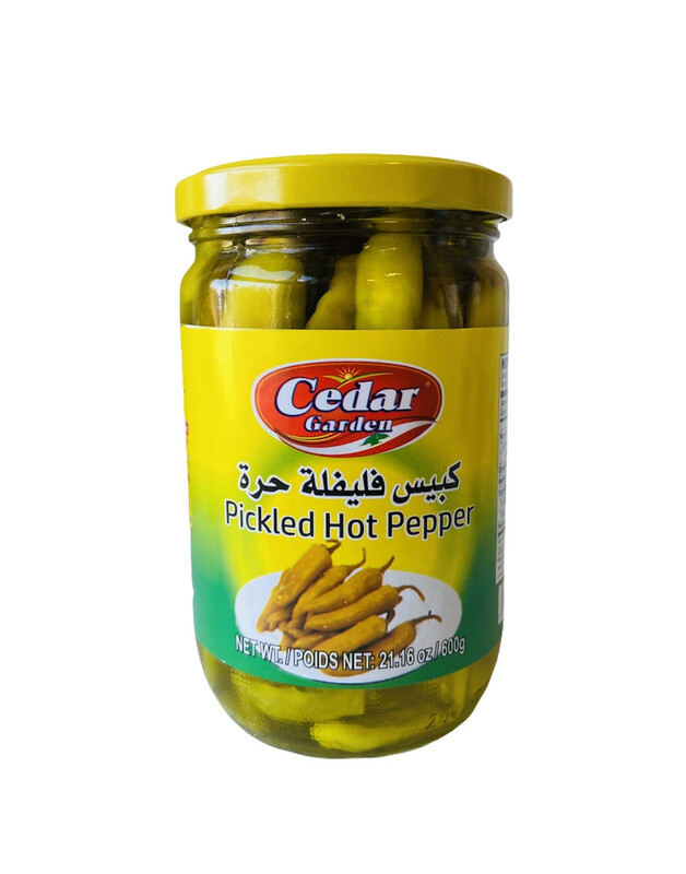 Cedar Garden Pickled Hot Peppers 12x600g