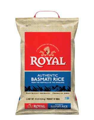 Royal Basmati Rice Net Wt. 10lb